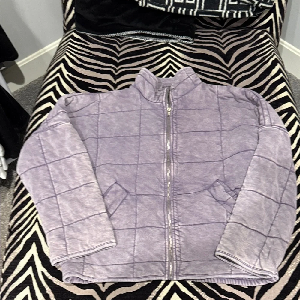 Forever 21 Lavender Puffer Jacket - Picture 1 of 3